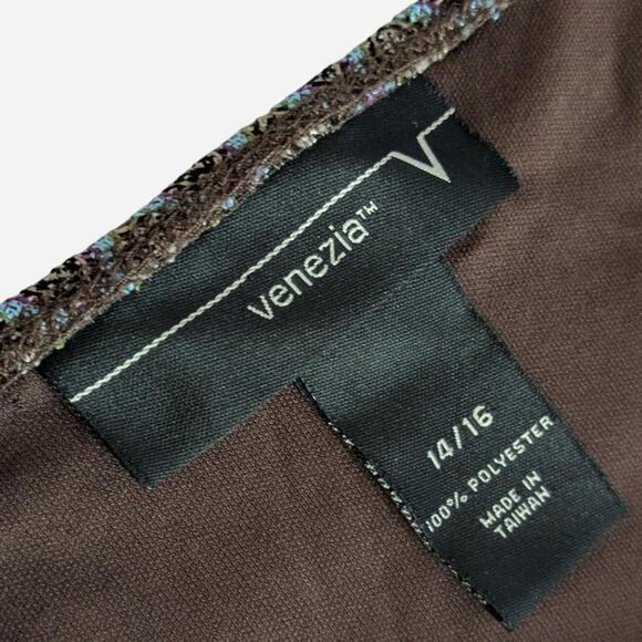 Y2k Boho Brown Strapless Top - Picture 4 of 4